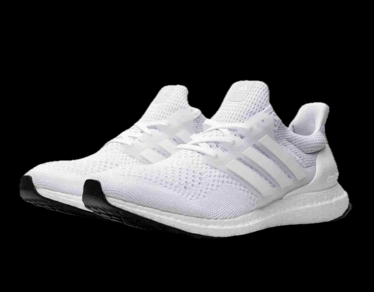 White Adidas Ultraboost sneakers